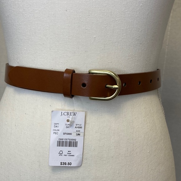 J. Crew Other - J Crew NWT brown trouser belt